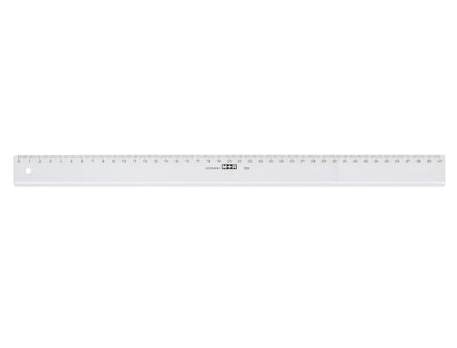 Regua m+r 40 cm plastico transparente , Memorex , 52839 , 4004627213016